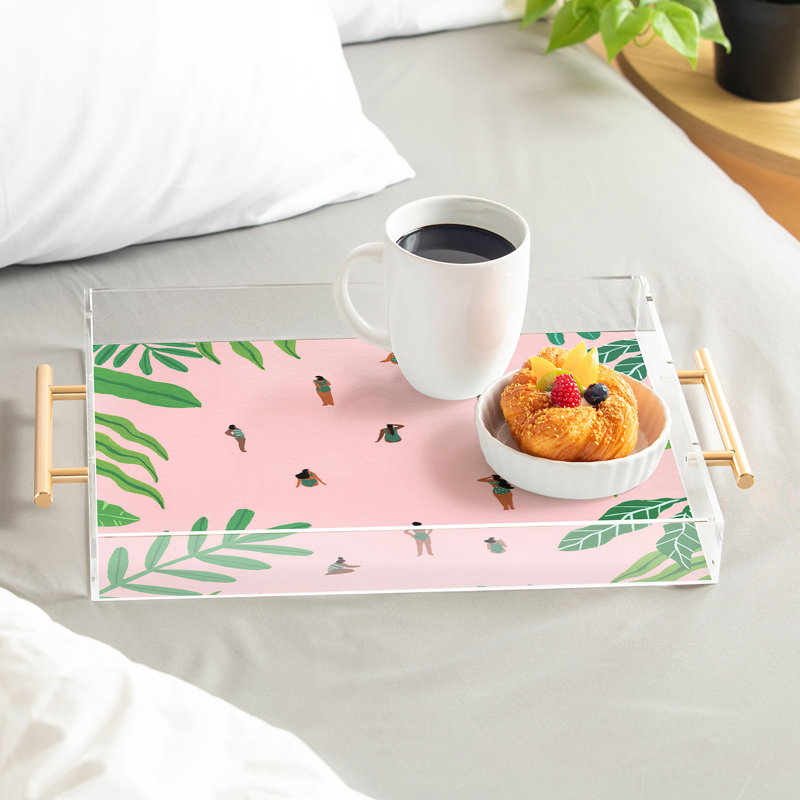 Helo Birdie Green swimsuit Acrylic Tray