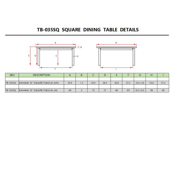 Product Dimensions