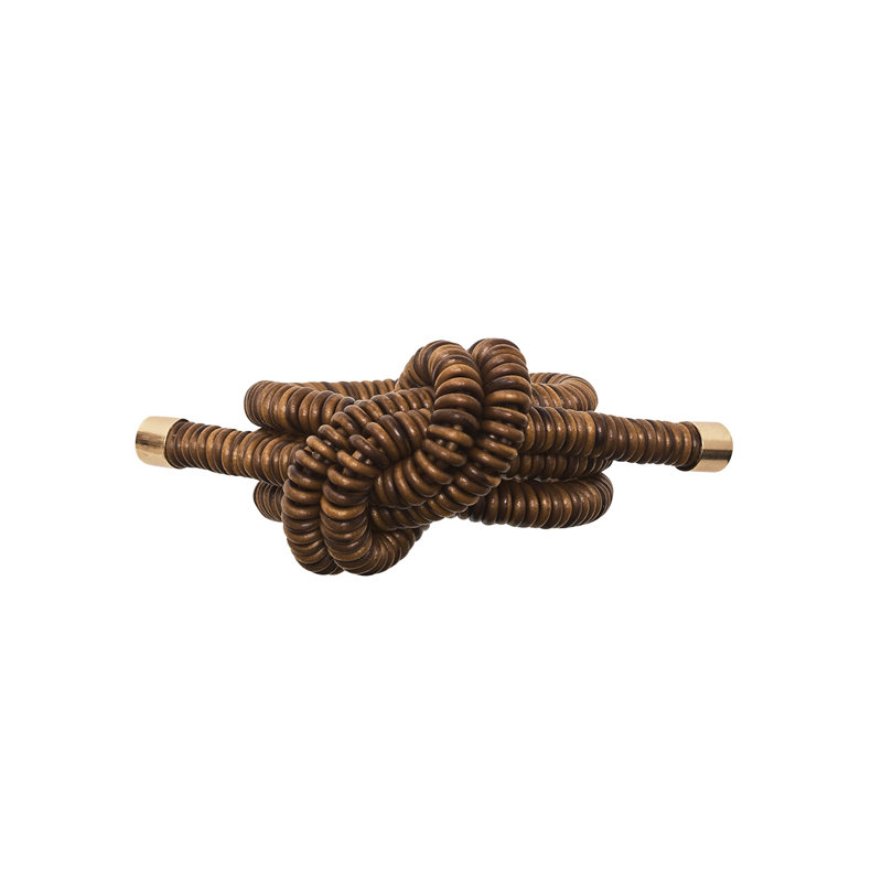 Coil Napkin Ring, Brown