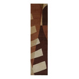 Wool Area Rug in Brown