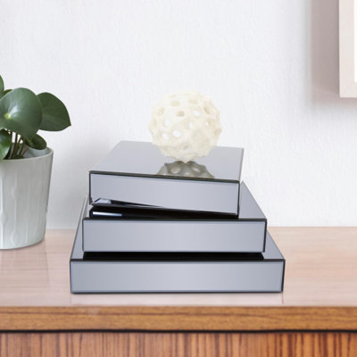 Ensemble de trois plateformes Grigio