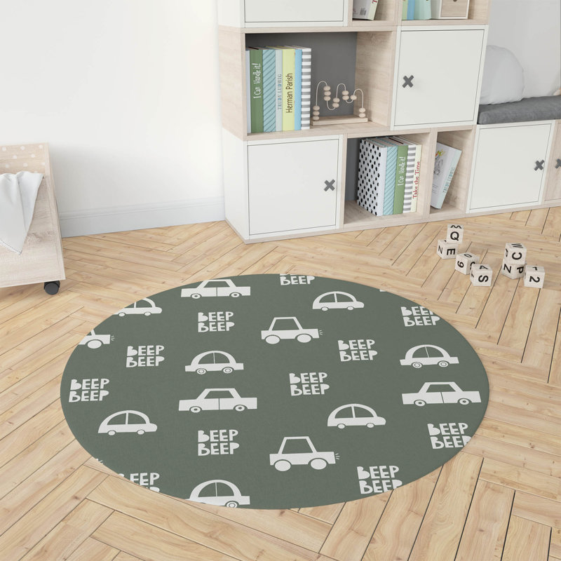 Tapis de jeu Beep Kids, Chimichurri / vert / ivoire