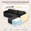 Canapé modulaire en forme de L de Boneless-1348258044