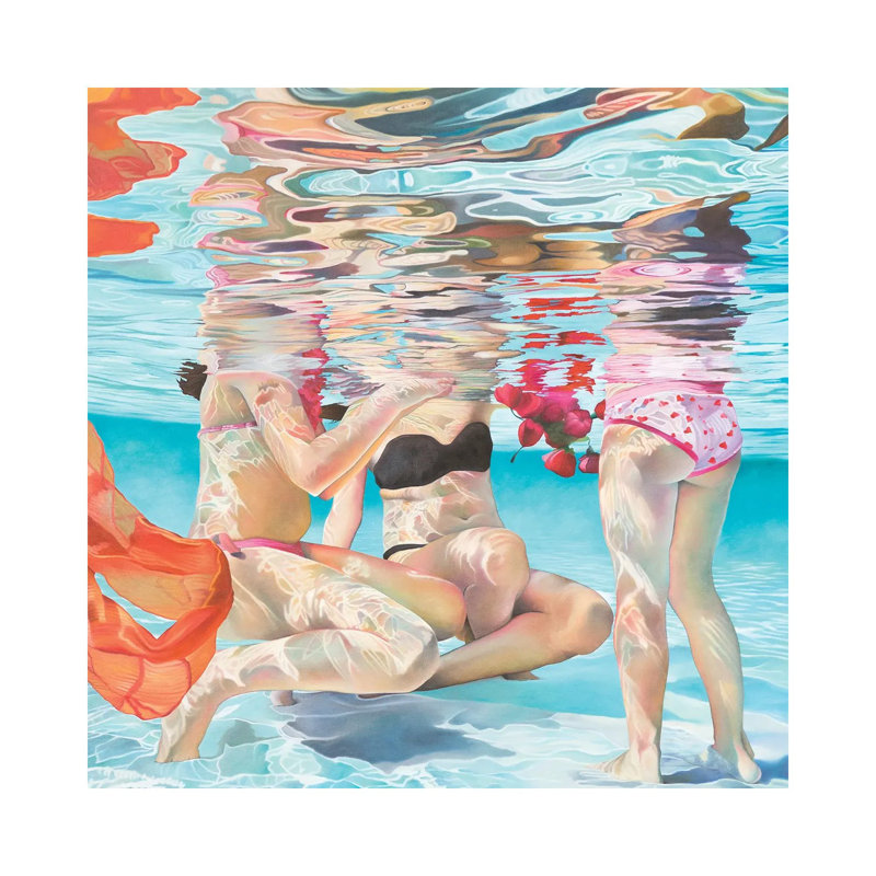 Maria by Josep Moncada - Wrapped Canvas Painting, 30.48 cm H x 30.48 cm W