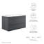 Meuble-lavabo mural 36 po Modway Render-415697355