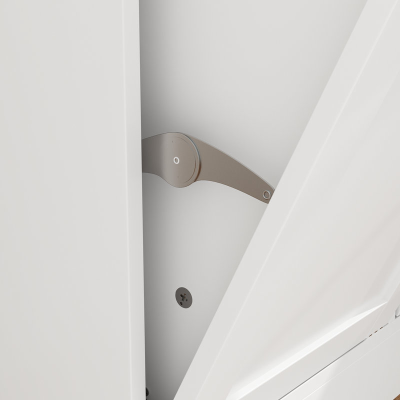 Armoire à linge autoportante Naotaka, Blanc