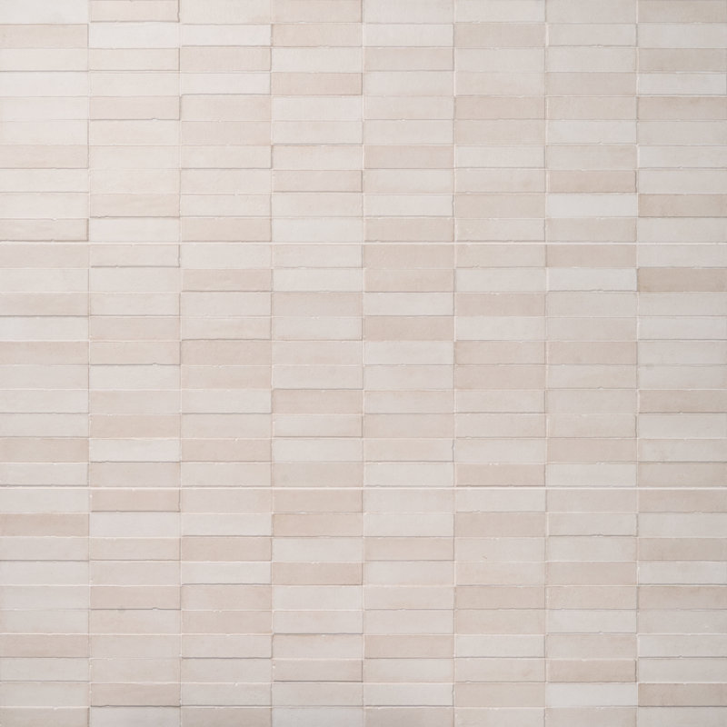Devi 16x48 Matte Textured Ceramic Tile, Sand Beige