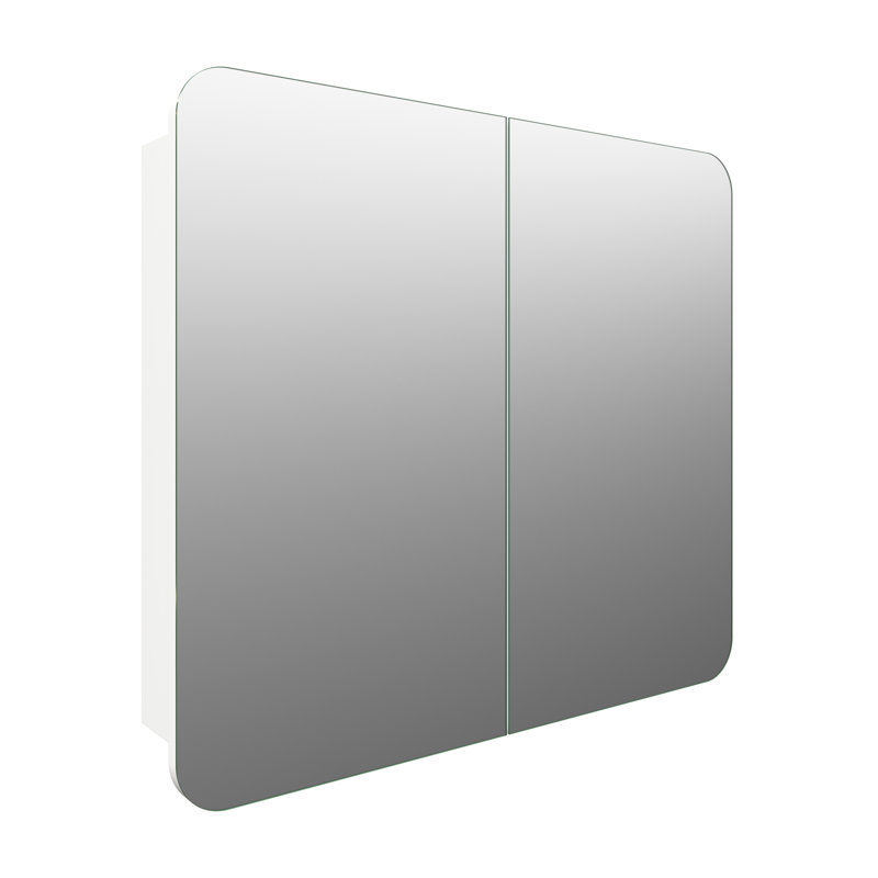 Two Door MDF Square Shape Medicine Cabinet