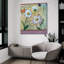  «Bellis Botanica» par Fiona Stokes-Gilbert, art mural en verre acrylique, 36 po x 36 po-1155402968