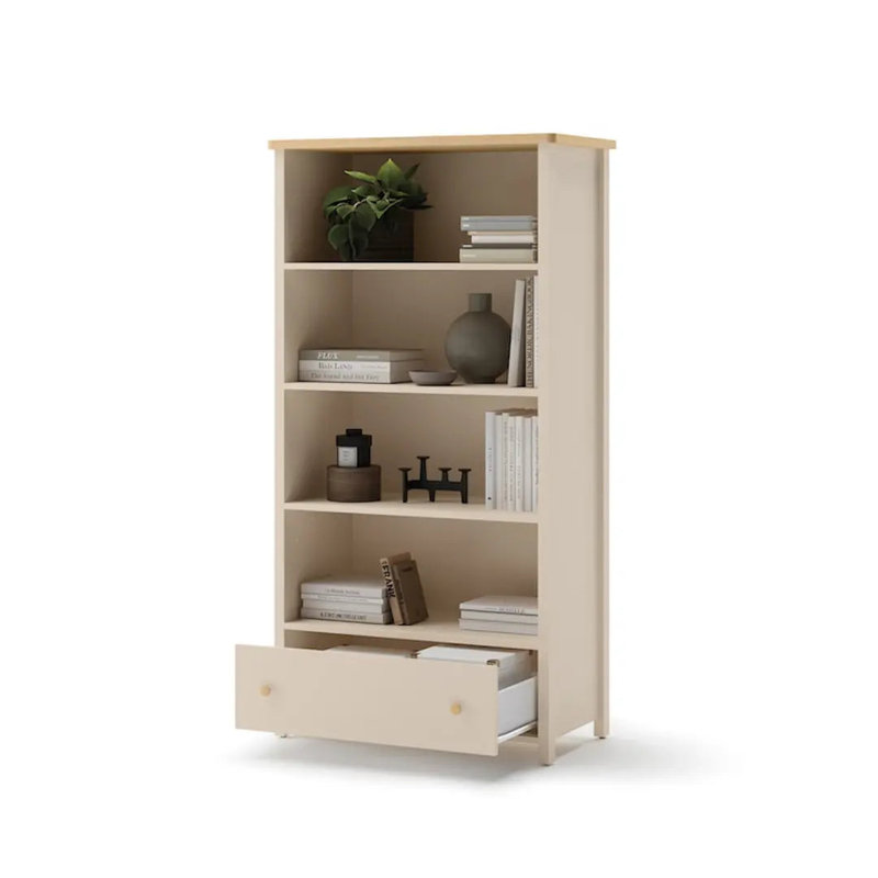 Bohumila 161cm H x 85cm W Book Cabinet Bookcase