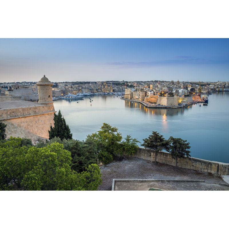 Spoffo Grand Harbour Of Malta by ZoltanGabor - Wrapped Canvas Print, 81cm H x 122cm W 3.8cm D