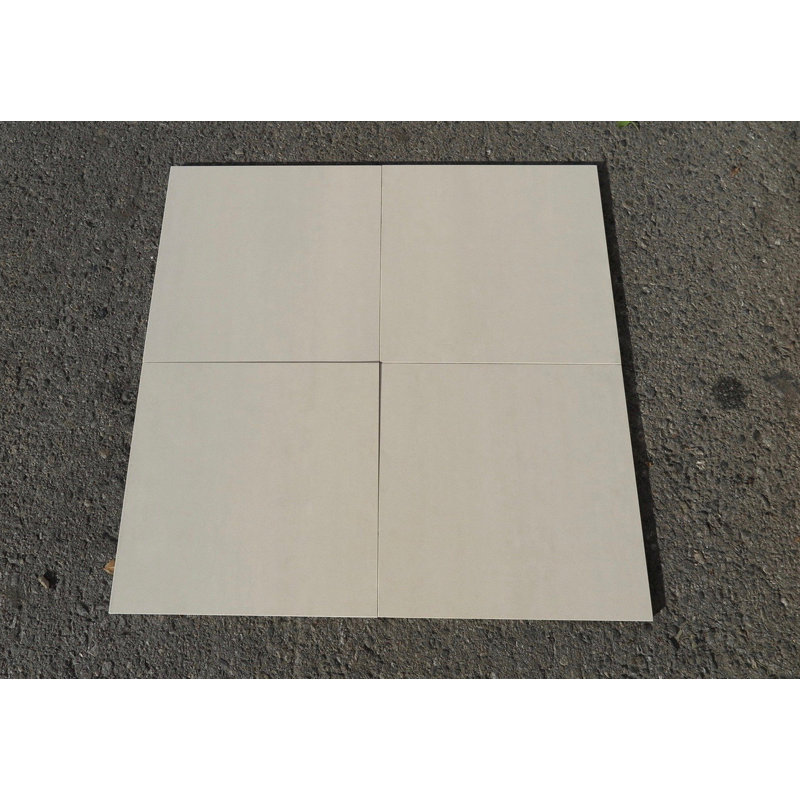 Tuile de champ en porcelaine dépolie 12x12 Botticino