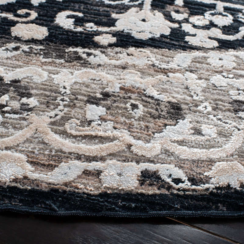 Mayflower Performance Oriental Rug, Round 6'7"