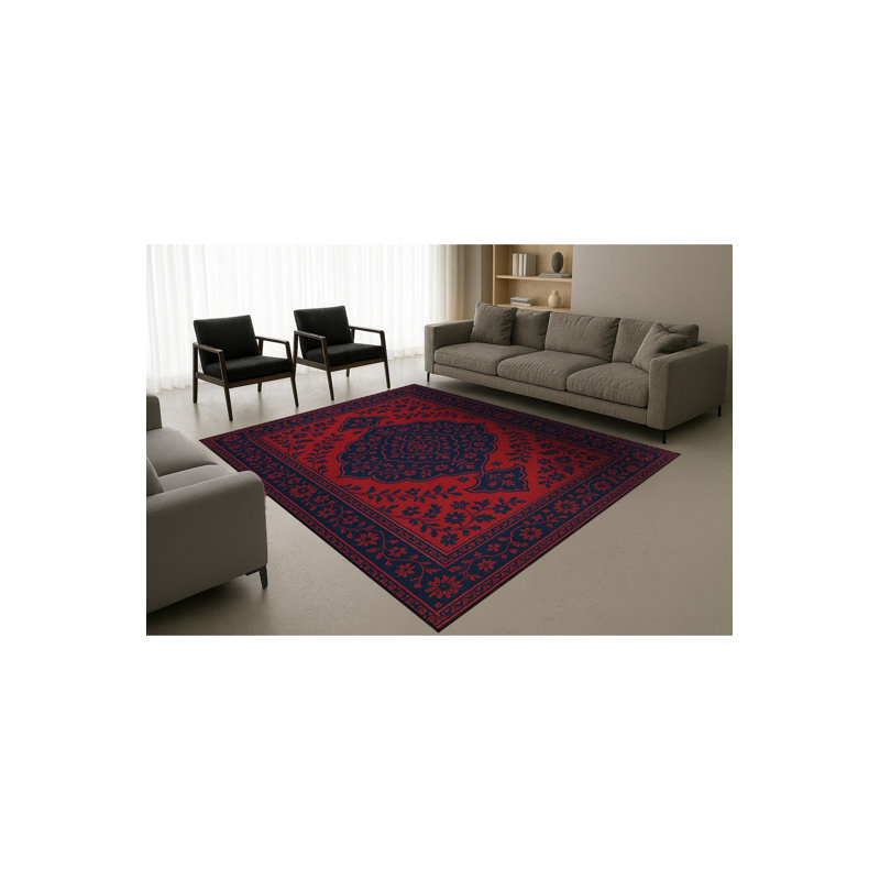 Tapis tissé crème Mosso, 4'11" x 9'10"
