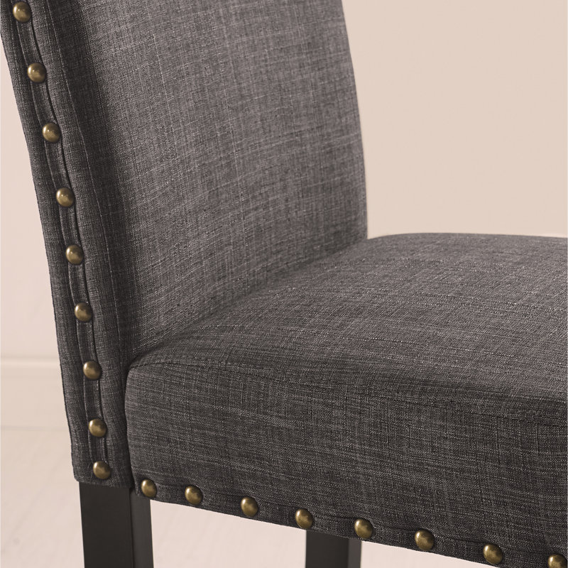 Ensemble de salle à manger 7 pièces, table à manger en épingle à cheveux avec 6 chaises, 3 options de couleurs, Gris