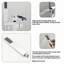 Bathroom Freestanding Waterfall Tub filler Floor Mount Faucet with Hand Shower-129420199