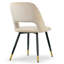 Chaise d'appoint en métal Jasie-478636084