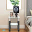 Ensemble de tables de bout en verre de 20,5 po de hauteur Euphrasie-1288960743-1288960742