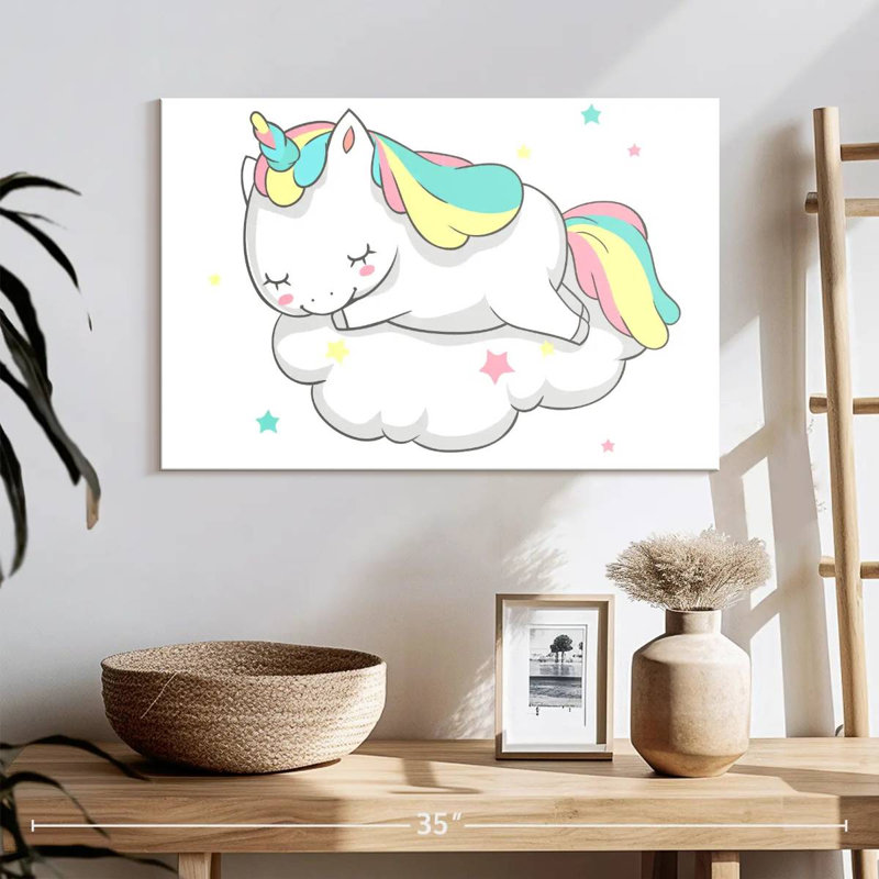 Ashelle Sleepy Unicorn, H 16 po x l 24 po