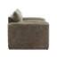 Fauteuil surdimensionné en chenille de style moderne, fauteuil d'appoint, canapé une place, fauteuil lounge, 98 cm de large, pour salon, chambre-646833369