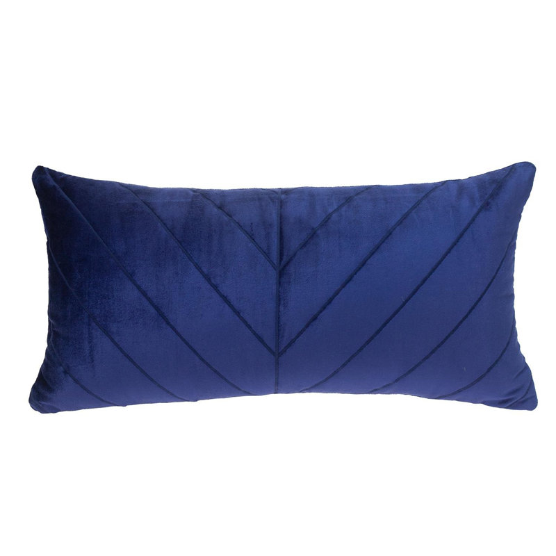 Chevron Throw Pillow, Blue