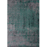 Rapture Green/Gray AbstractLuxury Area Rug