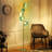 Burness 5-Light 66.9'' Gradient Blue Glass Globes Tree Floor Lamp