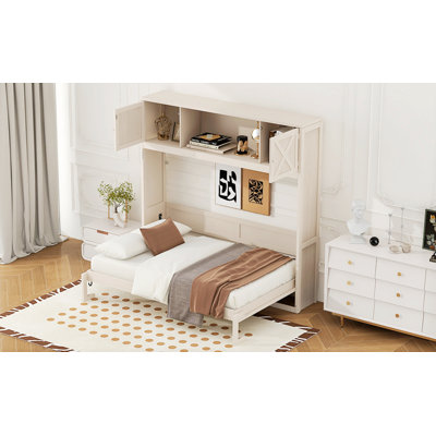 Lit escamotable avec armoires de rangement