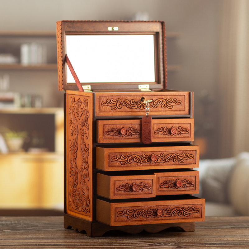 Wood Jewelry Box +