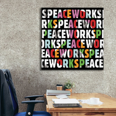  'Razor Sharp' by Erin Clark Canvas Wall Art, 37" x 37"