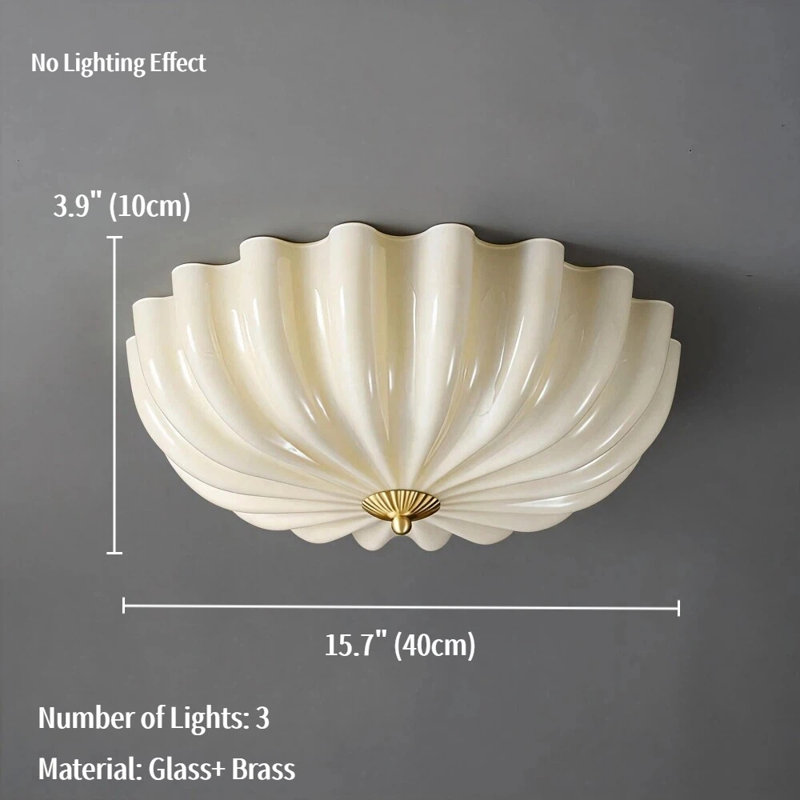 Glass Flush Mount