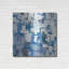 «Red Blue Barrel Studio» «In Blue A Maze» par Melissa Averinos, art mural en métal-565637637