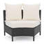 Ensemble de canapé modulaire d'extérieur 5 pièces 5 pièces-1551848222-1551848219