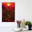 « chaleureux coucher de soleil » par marco carmassi-reproduction de photo-49715840-49715839