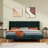 Upholstered Platform Bed Frame with Channel-Tufted Headboard, Strong Wood Slats, No Box Spring Needed, Noiseless Wood Foot, Easy Assemble-608242886-630426523