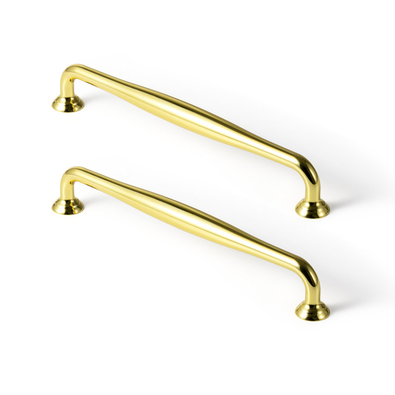 Ensemble de poignées antidérapantes rétro, 7.56", Rich Gold