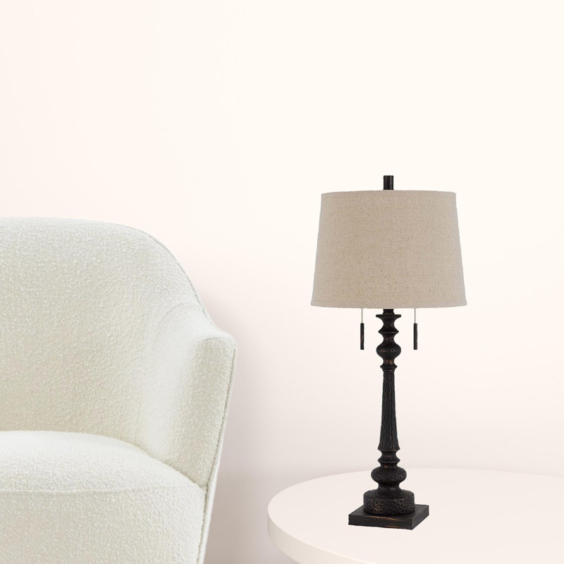 Usher Resin Table Lamp
