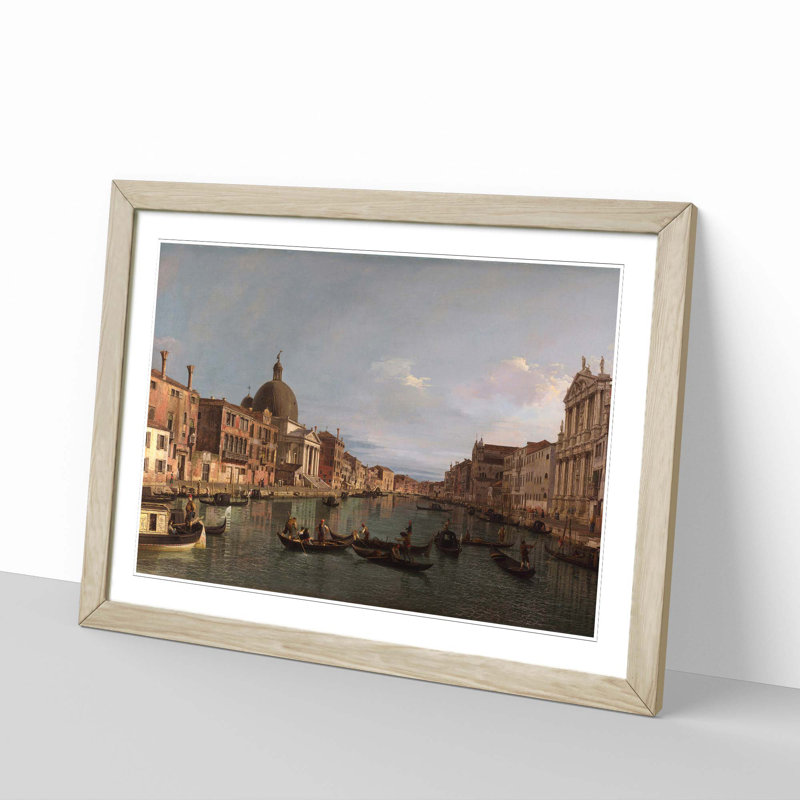 Giovanni Canaletto - Single Picture Frame Painting, Oak