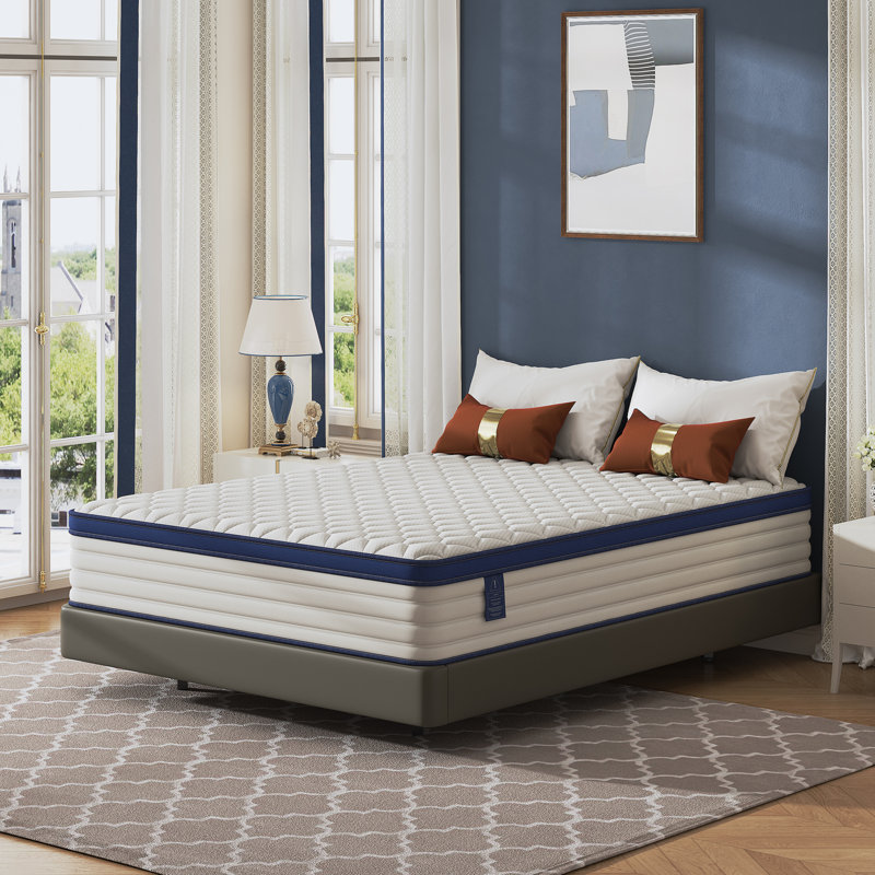 Matelas en mousse viscoélastique imprégnée de gel Randall, Lit simple