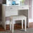 Makeup Vanity and Stool Set-1467143623