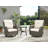 Tsuguko 2 - Person Patio Conversation Set with Cushions