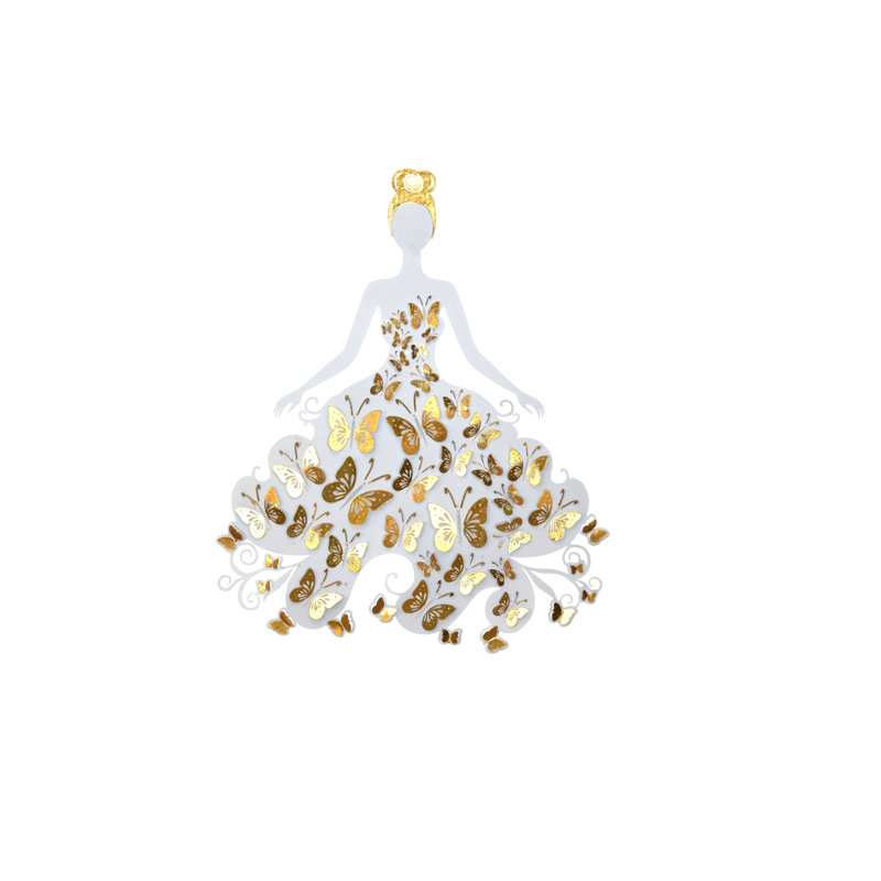 Glam Wall Decor on Metal