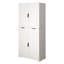 Armoire de cuisine 72 "cannelée avec 3 tiroirs à clavier et 6 tablettes de porte. Armoire de rangement réglable et autoportante pour salle de bain, bureau, rangement de salle de bain-1553065787