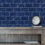 14cm W x 28cm L Aluminum Peel and Stick Subway Tile-416871284