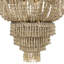 Lustre unique 18 lumières empire avec accents de fer nellcote-710484821