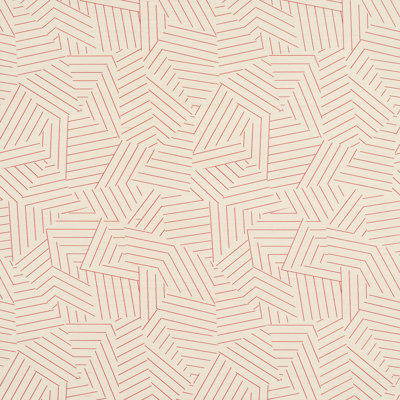 Schumacher X Miles Redd Deconstructed Stripe Sisal Wallpaper