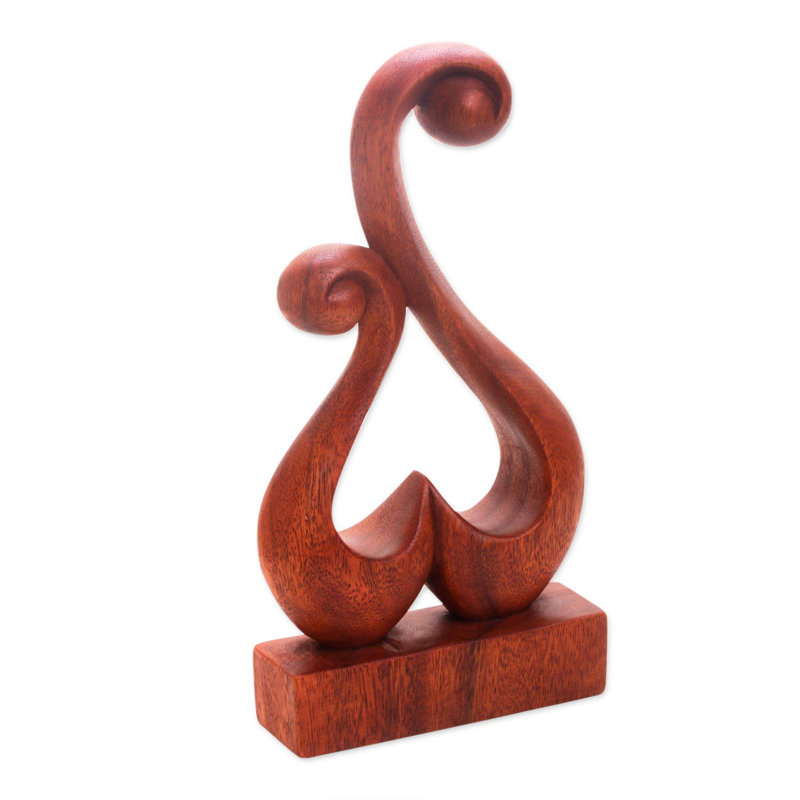 Lover Wood Sculpture S Bloom