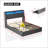 Queen Size Bed Frame With LED