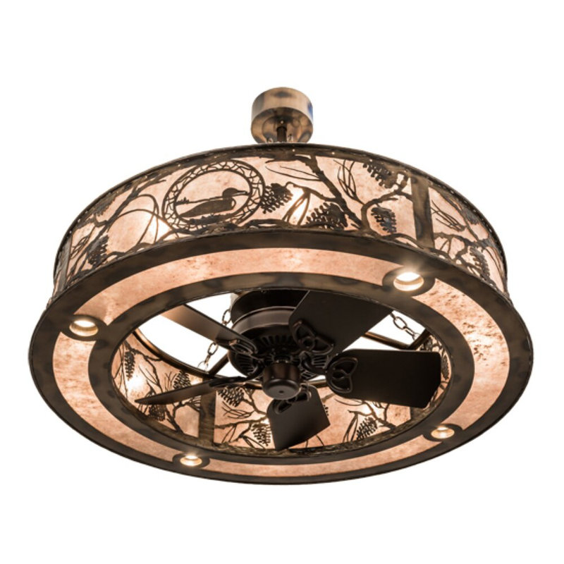Jaiza 30'' Ceiling Fan with Light Kit