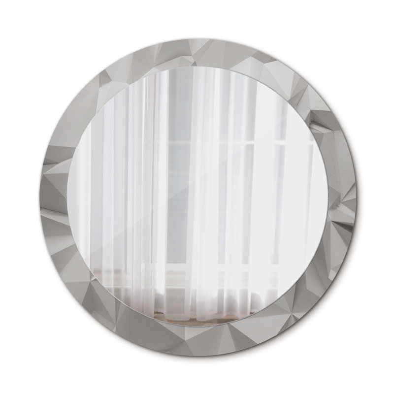 Huldar Glass Flat Wall Mirror